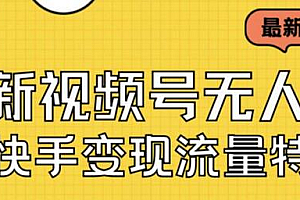 最新视频号无人直播转快手变现美女玩法日入500+【教程+素材】